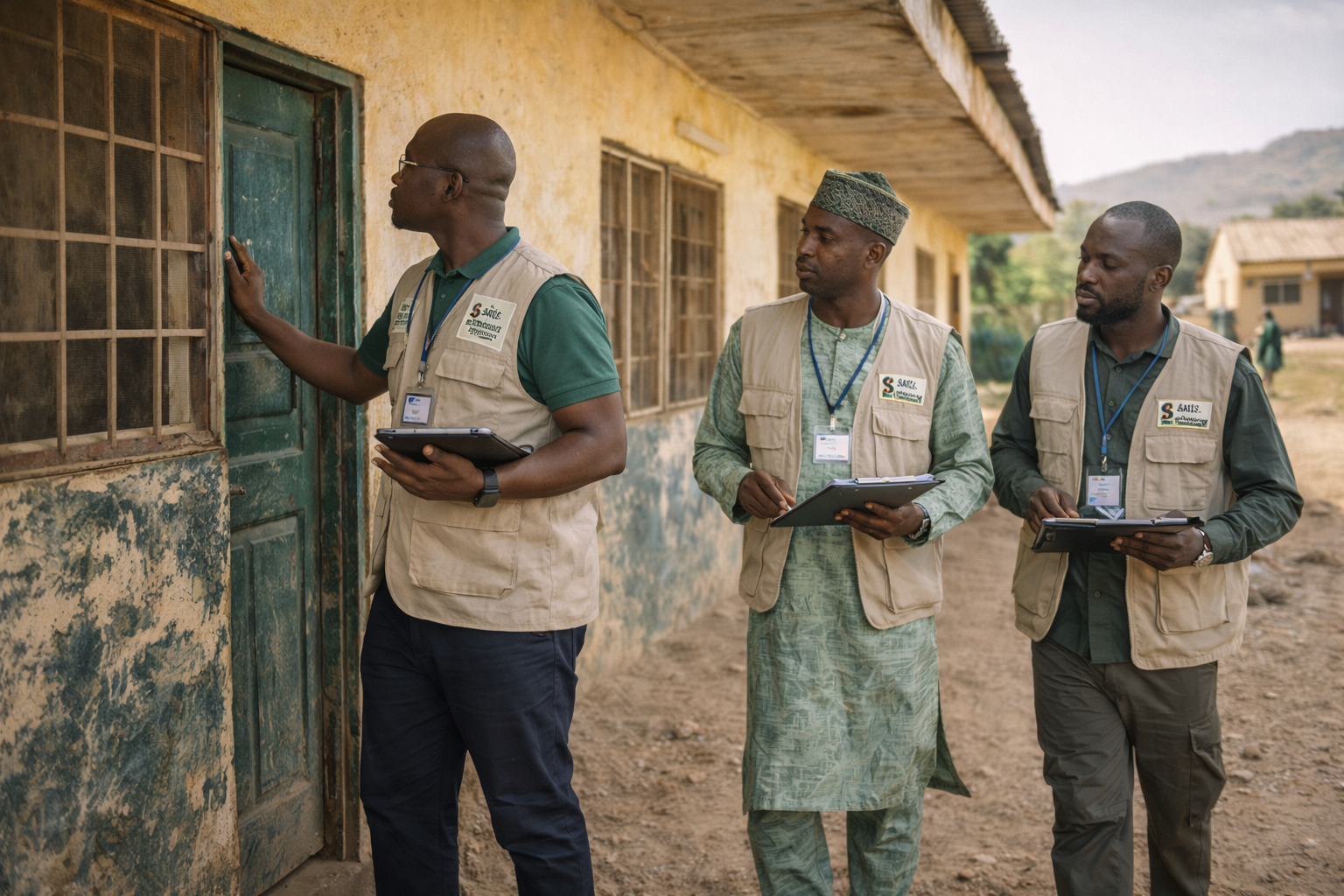 School safety assessment in progress